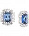 Carolee Silver-Tone Crystal Cluster Stud Earrings
