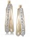 Diamond Fascination Diamond Accent Double Interlocking Hoop Earrings in 10k Gold