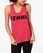 Material Girl Active Juniors' Femme Graphic Knot-Back Tank Top, Created for Macy's