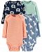 Carter's Baby Boys 4-Pack Printed Cotton Bodysuits