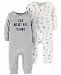 Carter's Baby Boys 2-Pack Printed Cotton Coveralls