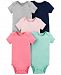 Carter's Baby Girls 5-Pack Cotton Bodysuits