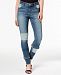 I. n. c. Curvy-Fit Patchwork Skinny Jeans, Created for Macy's
