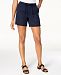 Style & Co Frayed-Hem Pull-On Shorts, Created for Macy's
