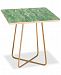 Deny Designs Lisa Argyropoulos Minty Melt Square Side Table