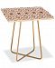 Deny Designs Amy Sia Ikat Java Rose Square Side Table