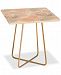 Deny Designs Little Arrow Abstract Watercolor Pastel Square Side Table