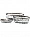 Tabletops Unlimited Set Of 3 Oval Wire Baskets