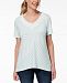 Alfred Dunner Daydreamer Mixed-Media Top