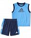 adidas Baby Boys 2-Pc. Basketball Tank Top & Shorts Set