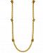 Charter Club Gold-Tone Double Rope Knotted Statement Necklace, 42" + 2" extender, Created for Macy's