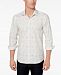 Tallia Men's Slim-Fit Gray Floral Print Shirt