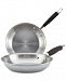Anolon Tri-Ply Stainless Steel 2-Pc. French Skillet Set