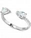 Giani Bernini Cubic Zirconia Stackable Pear Cuff Ring in Sterling Silver, Created for Macy's