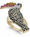 I. n. c. Gold-Tone Crystal Pave Tucan Statement Ring, Created for Macy's