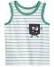 First Impressions Striped Monster-Pocket Cotton Tank Top, Baby Boys, Created for Macy's