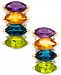 Multi-Gemstone (4-2/3 ct. t. w. ) & Diamond (1/10 ct. t. w. ) Drop Earrings in 14k Gold