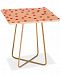 Deny Designs Garima Dhawan Vintage Dots Red Side Table