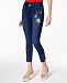 Thalia Sodi June Embroidered Ankle Jeans, Created for Macy's