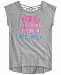 Epic Threads Big Girls Graphic-Print Crisscross Straps T-Shirt, Created for Macy's