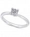 Diamond Solitaire Ring (1/5 ct. t. w. ) in 10k White Gold