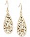 Giani Bernini Filigree Drop Earrings in 18k Gold-Plated Sterling Silver, Created for Macy's