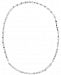 Giani Bernini Twist Disc 24" Chain Necklace in Sterling Silver, Created for Macy's