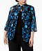 Alex Evenings Plus Size Embroidered Jacket & Top