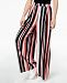Bar Iii Striped Pull-On Pants, Created for Macy's