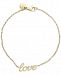 Effy Kidz Children's "Love" Bracelet in 14k Gold