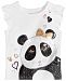 Epic Threads Toddler Girls Sequin Panda T-Shirt, Created for Macy's