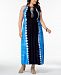 I. n. c. Plus Size Tie-Dyed Maxi Dress, Created for Macy's