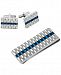 Men's 2-Pc. Set Cuff Links & Money Clip in Stainless Steel