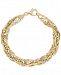 Twist Link Bracelet in 10k Gold