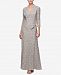 Alex Evenings Sequined Lace Gown & Jacket