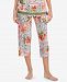 Ellen Tracy Floral-Print Pajama Pants