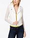 Material Girl Juniors' Illusion Textured Moto Jacket, Created for Macy's
