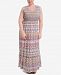 Ny Collection Plus Size Smocked Maxi Dress