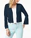 Charter Club Cropped Geo-Cutout Cardigan, Created for Macy's