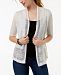 Charter Club Pointelle-Knit Cardigan, Created for Macy's
