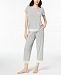 Alfani Lace-Trimmed Knit Pajama Set, Created for Macy's