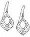 Giani Bernini Filigree Openwork Drop Earrings in Sterling Silver, Created for Macy's