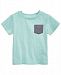 First Impressions Textured Cotton Pocket T-Shirt, Baby Boys, Created for Macy's