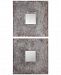 Uttermost Altha Burnished Square Mirrors, Set of 2