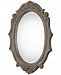 Uttermost Serafina Aged Scroll Oval Mirror