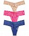 Cosabella Never Say Never Cutie Low Rise Thong 3 Pack NSNPK0321