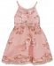 Rare Editions Baby Girls Embroidered Illusion Dress