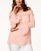 Thalia Sodi Off-The-Shoulder Tiered-Sleeve Top, Created for Macy's