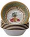 Certified International Floridian Melamine All-Purpose Bowls, Set of 6