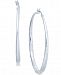 Thalia Sodi Extra Large 2.3" Textured Hoop Earrings, Created for Macy's